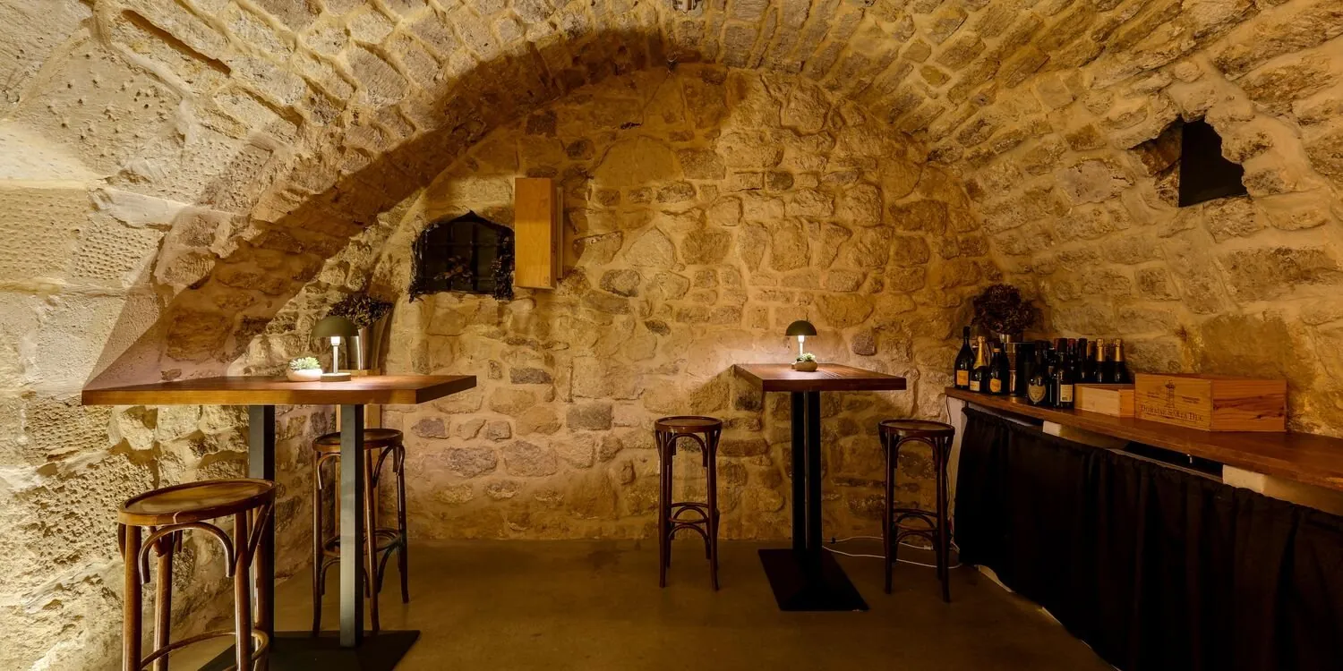 Les espaces de la cave